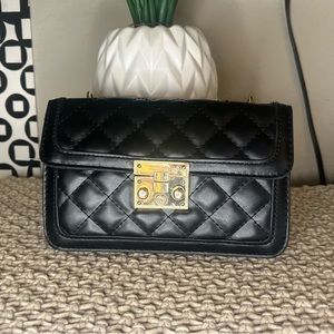 Black cross body bag